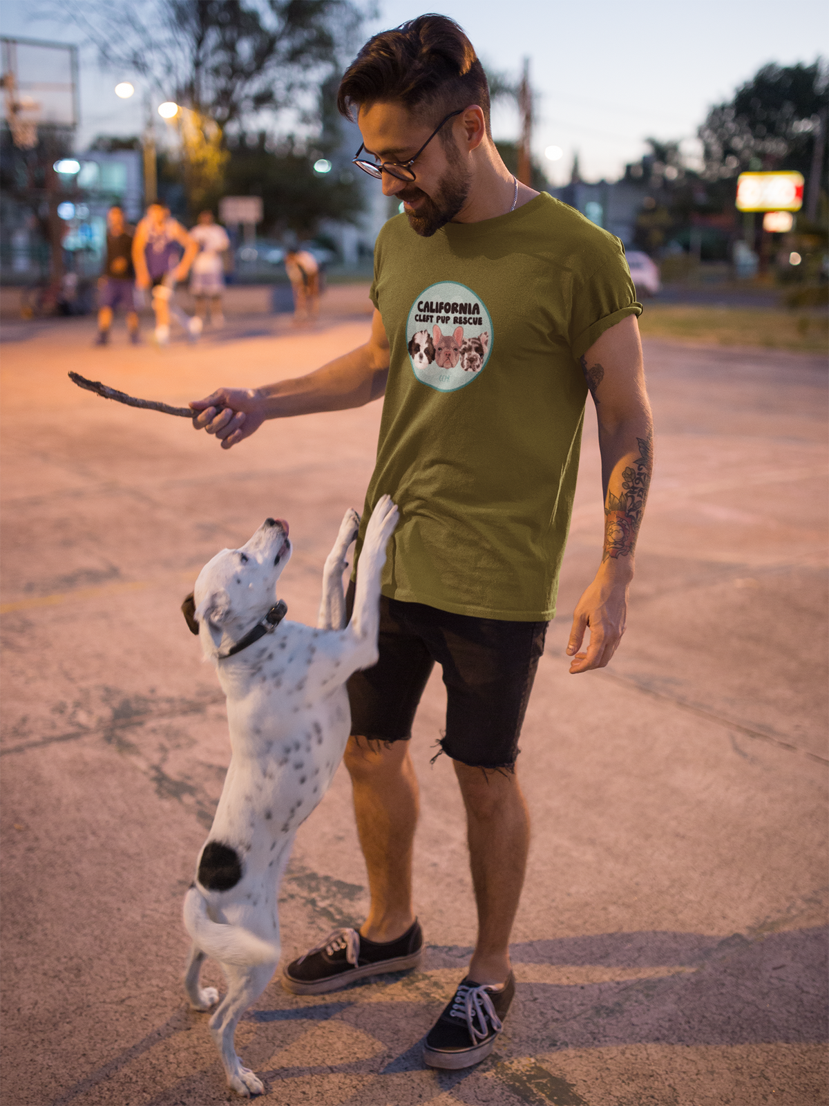 CCPR Circle Logo Unisex Tee (available in several colors) - Ruff Life Rescue Wear