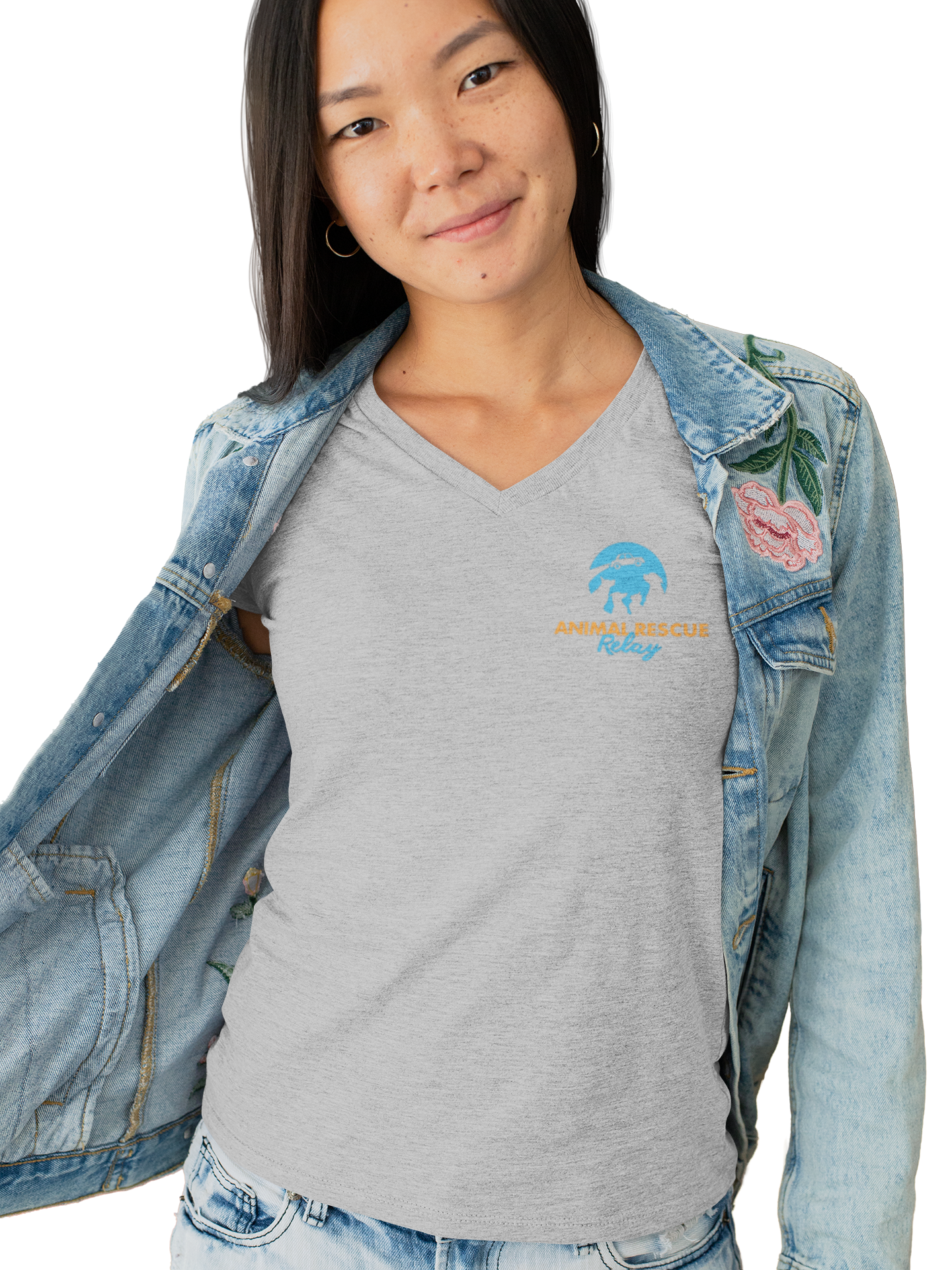 Animal Rescue Relay V Neck (Available in several colors)