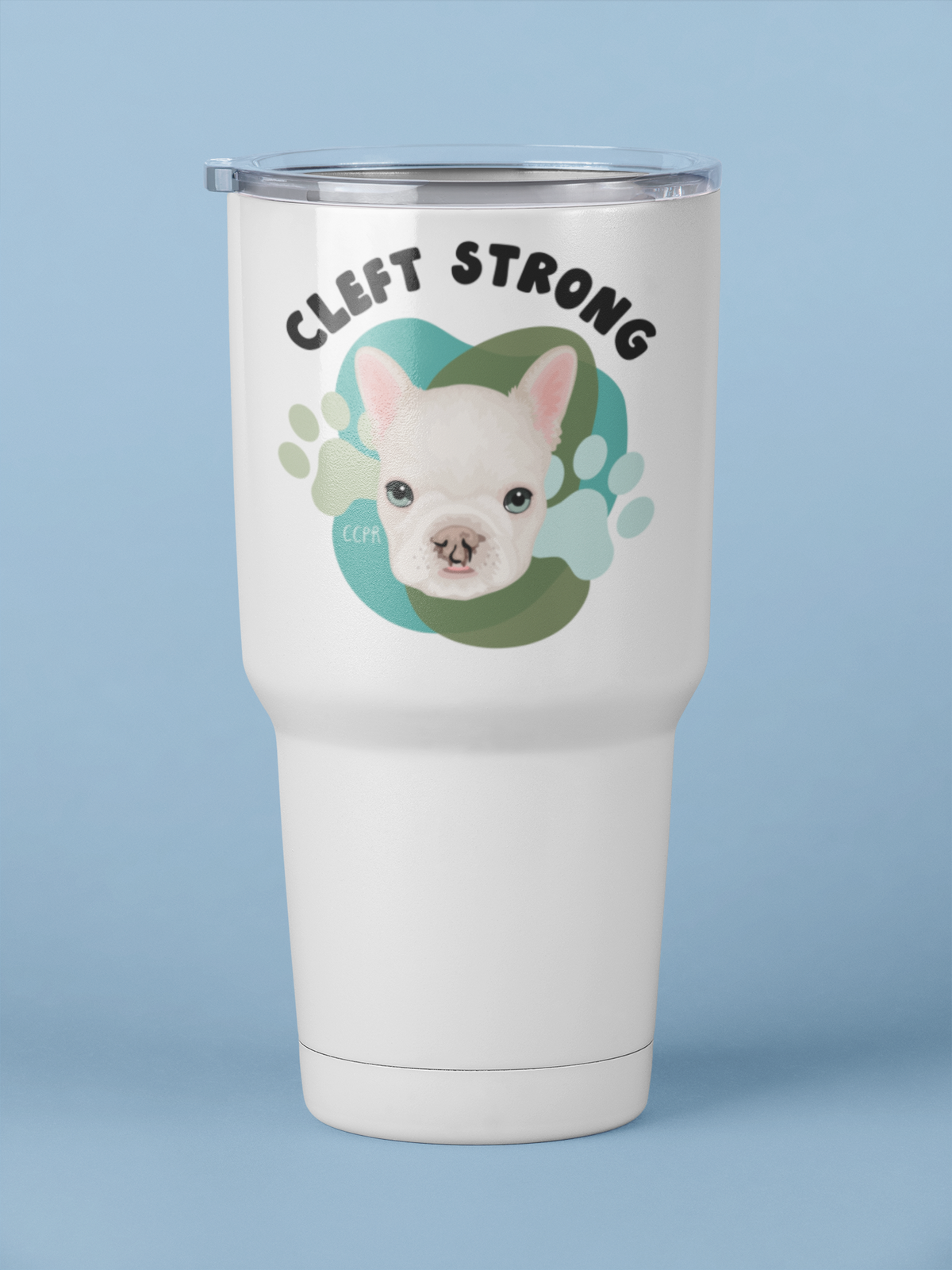 Cleft Pup Rescue 30oz Tumblers - Ruff Life Rescue Wear