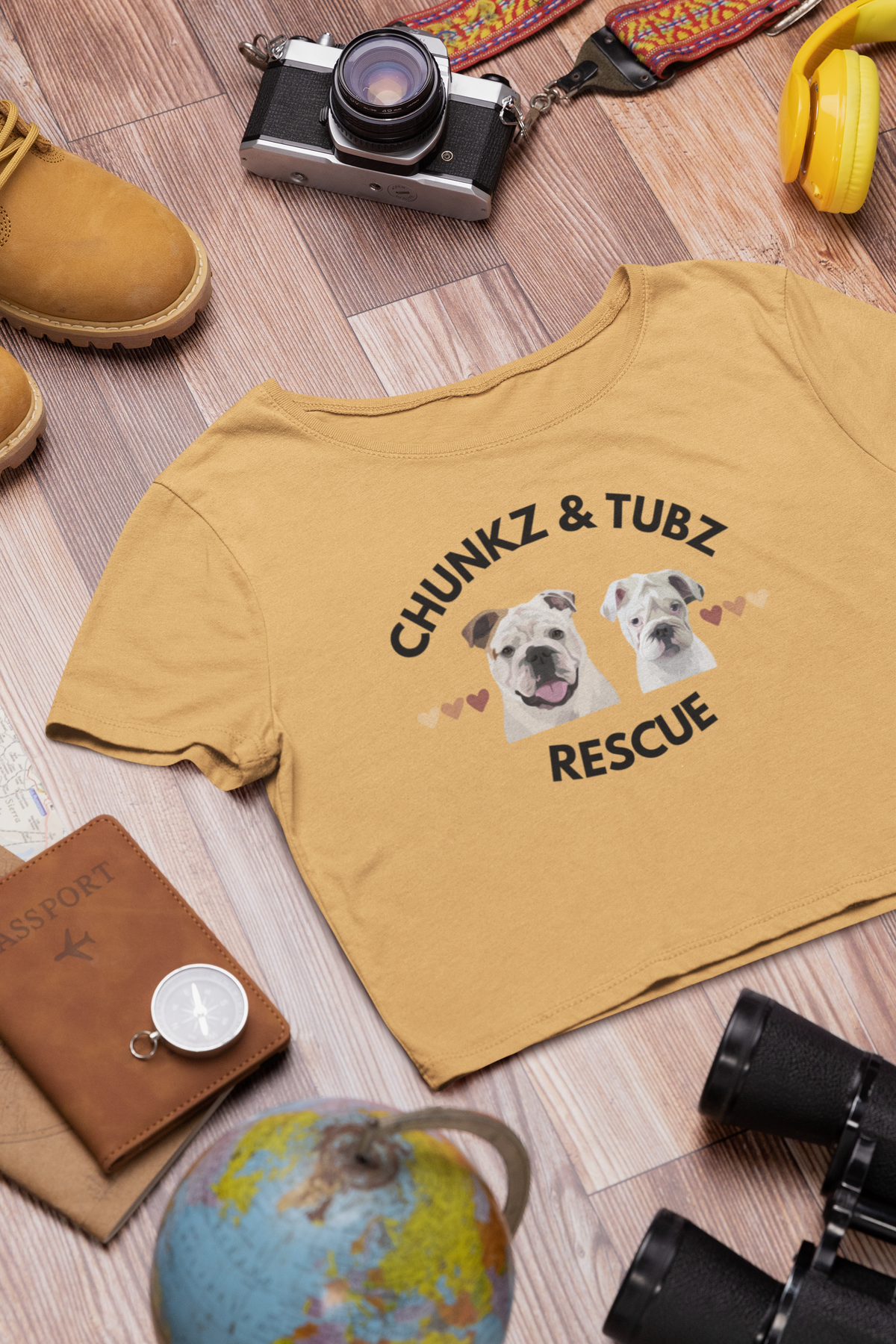 Chunkz & Tubz Rescue Crop Top | Available in Several Colors - Ruff Life Rescue Wear