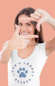 Love's Circle V-Neck (available in several colors)