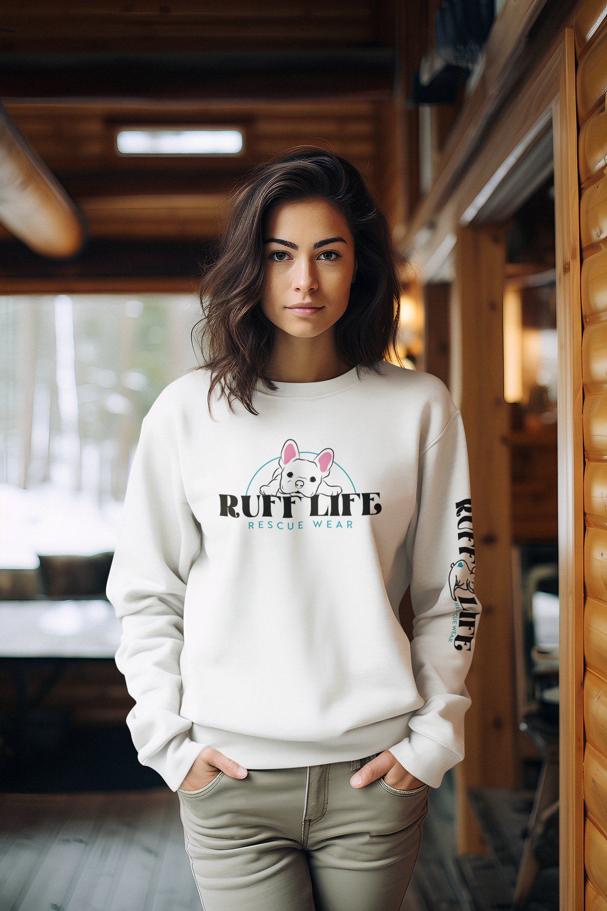 Ruff Life Sweatshirt - Ruff Life Rescue Wear