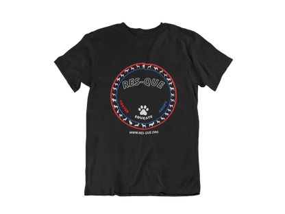 Patriotic Res-Que Unisex Tee - Ruff Life Rescue Wear