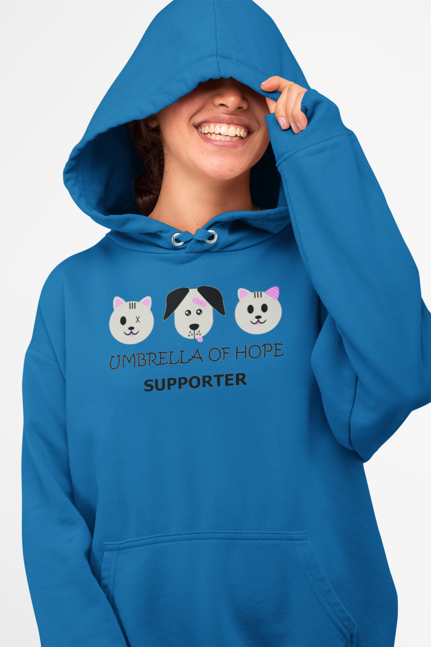 New Umbrella of Hope Unisex Hoodie - Ruff Life Rescue Wear