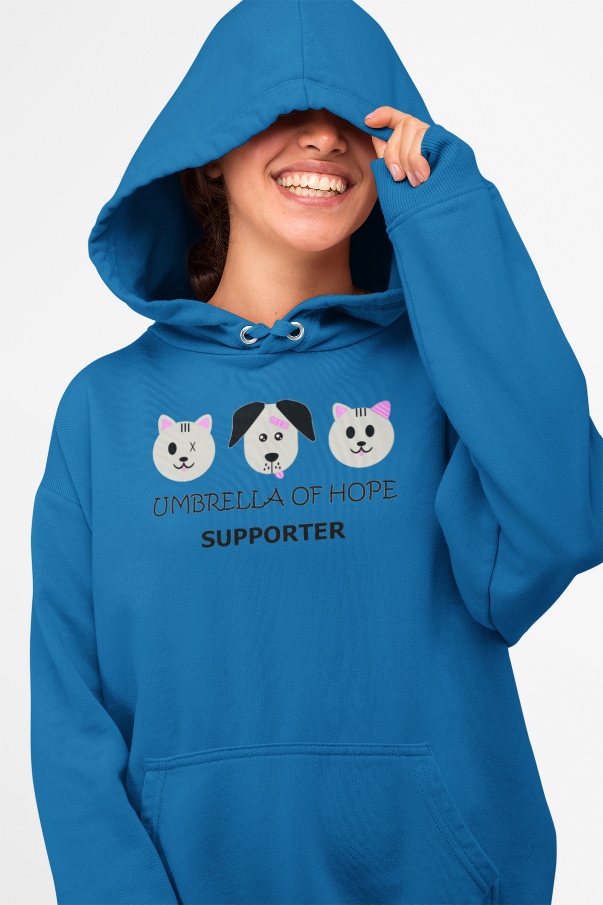 New Umbrella of Hope Unisex Hoodie - Ruff Life Rescue Wear