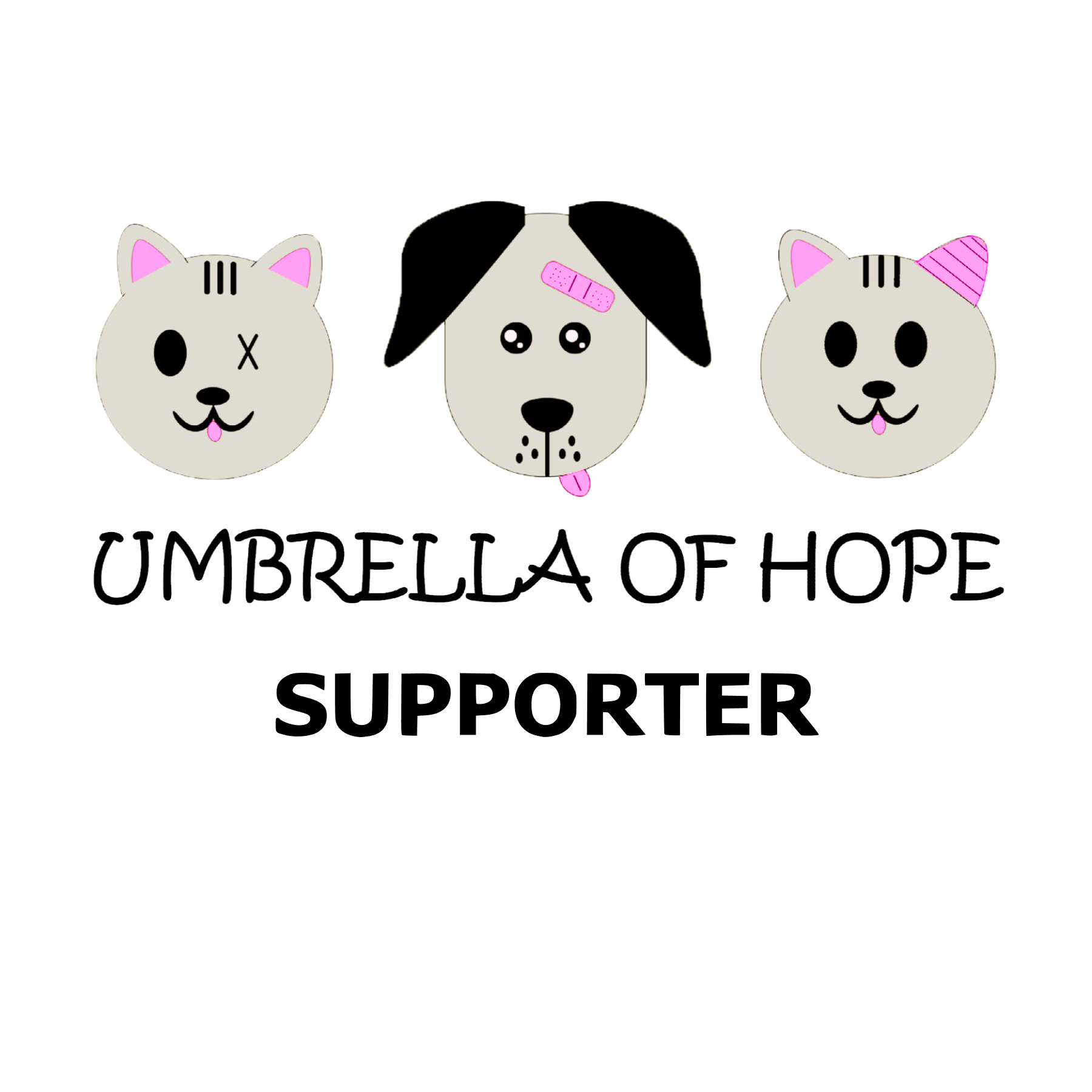 Umbrella of Hope 20 oz Skinny Tumbler and Straw