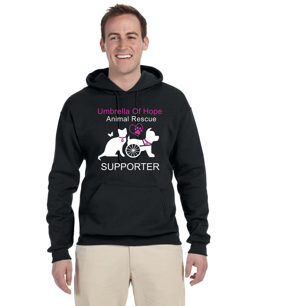Umbrella of Hope Unisex Pullover Hoodie - Ruff Life Rescue Wear