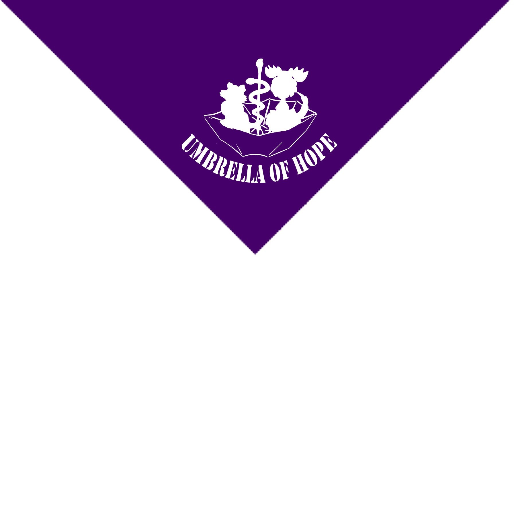 Umbrella of Hope Doggie Bandana - Ruff Life Rescue Wear