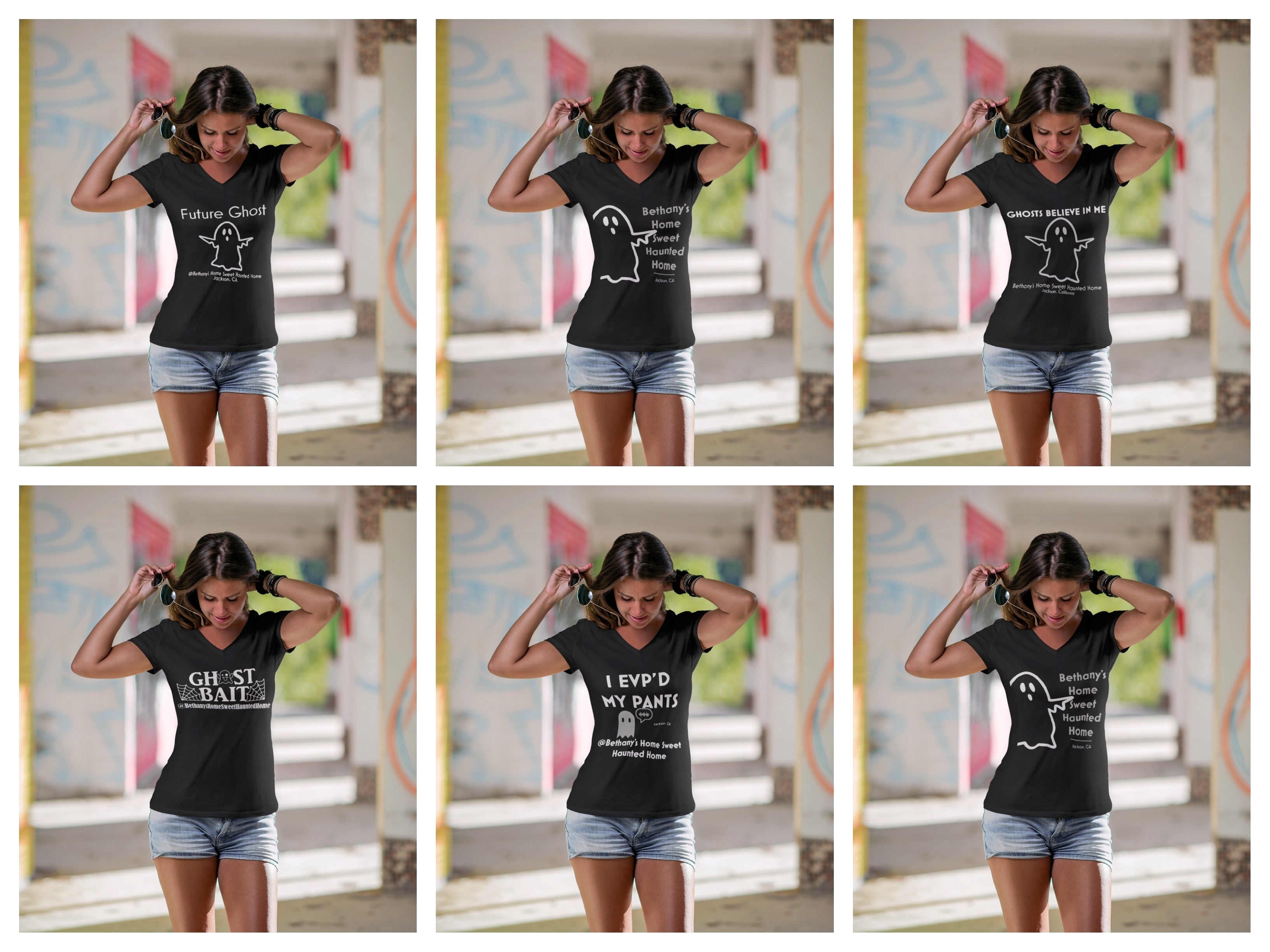 Bethany's Relaxed V-Neck T-Shirt