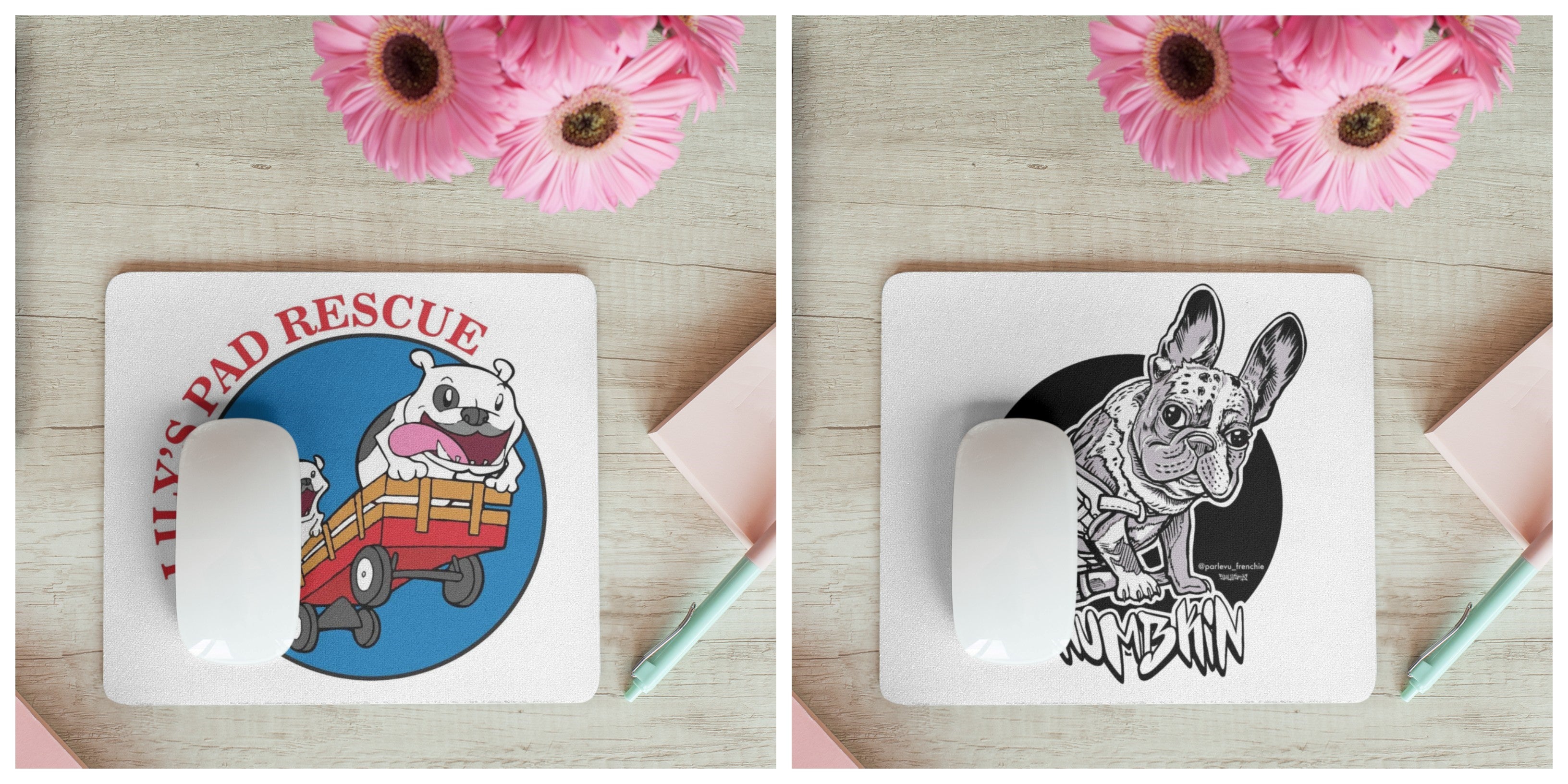 Lily's Pad Rescue Mouse Pad - Ruff Life Rescue Wear