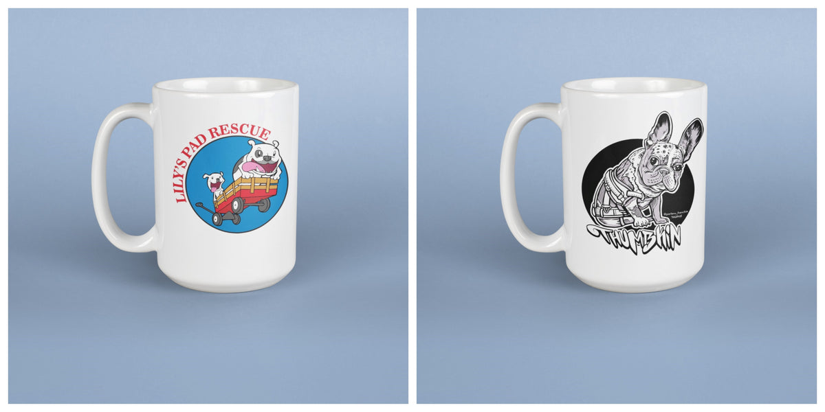 Lily's Pad Rescue Coffee Mug - Ruff Life Rescue Wear