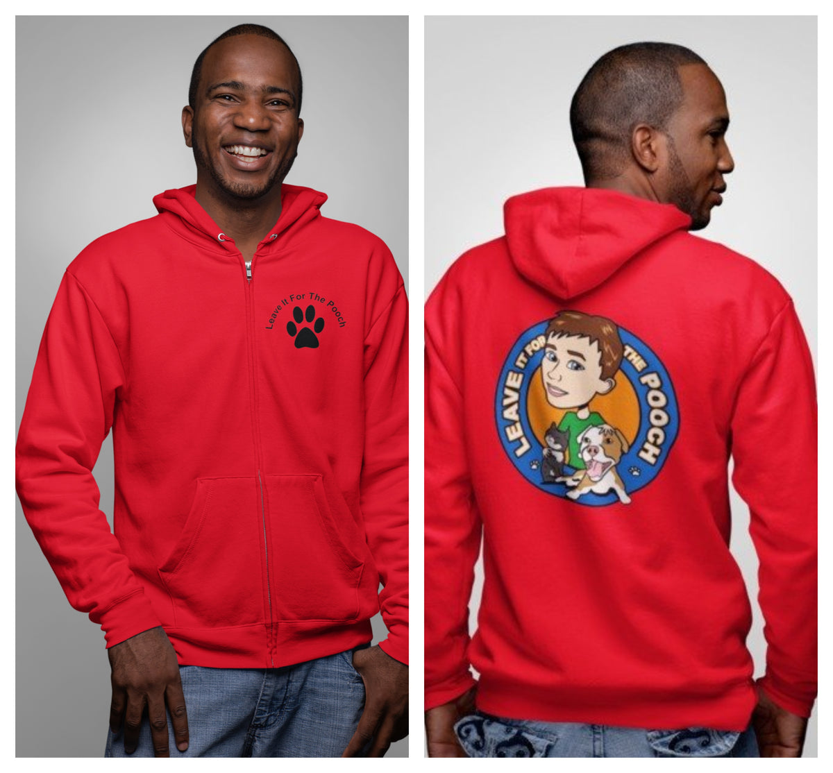 Original Logo Zip Up (Available in several colors) - Ruff Life Rescue Wear