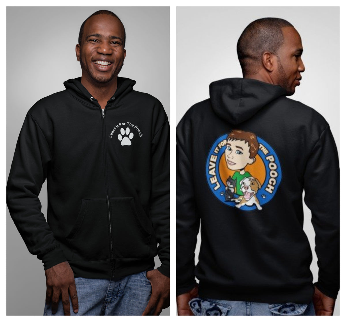 Original Logo Zip Up (Available in several colors) - Ruff Life Rescue Wear