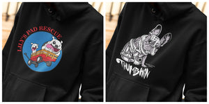 New Lily's Pad Rescue Pullover Hoodie - Ruff Life Rescue Wear