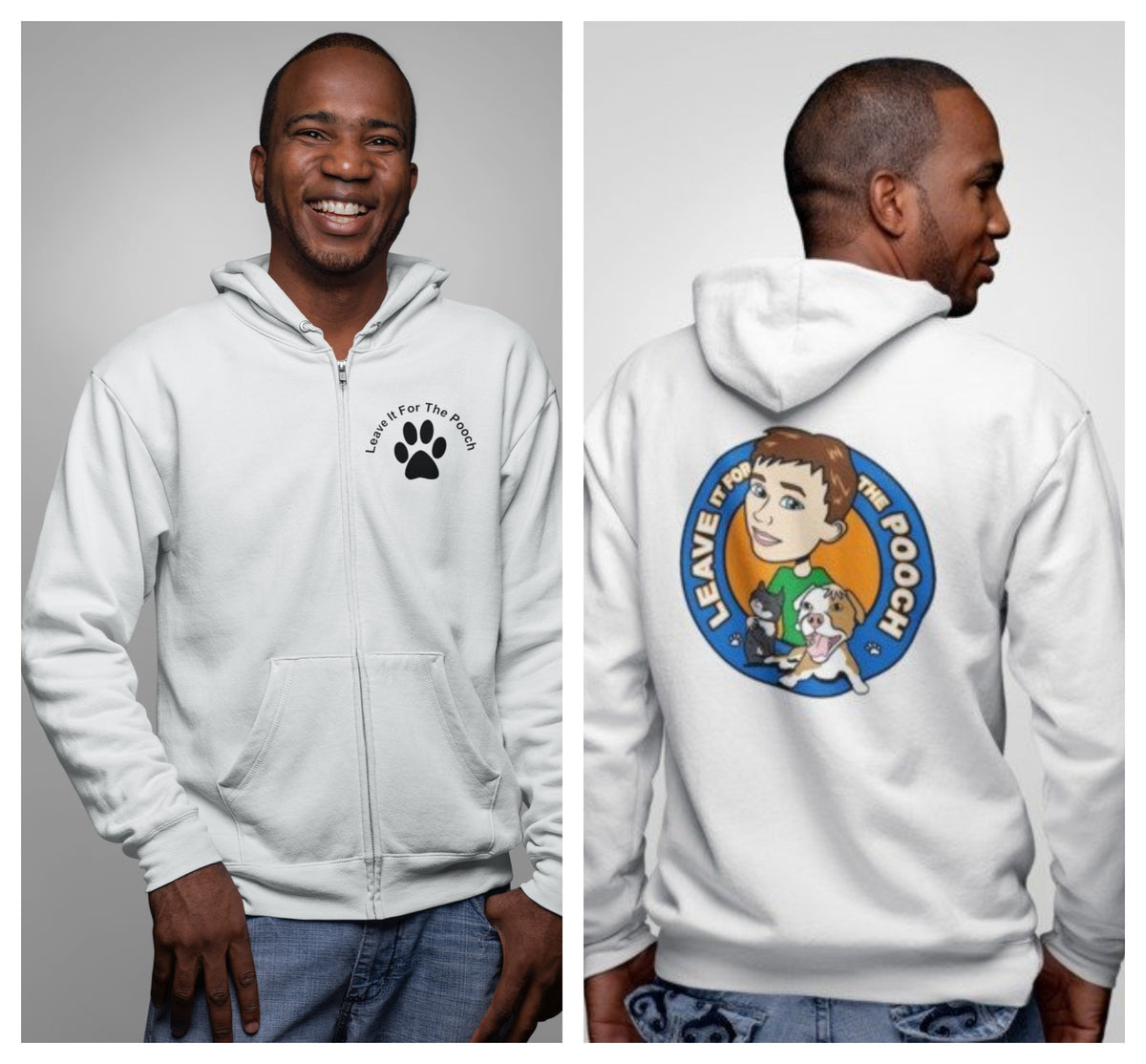 Original Logo Zip Up (Available in several colors) - Ruff Life Rescue Wear
