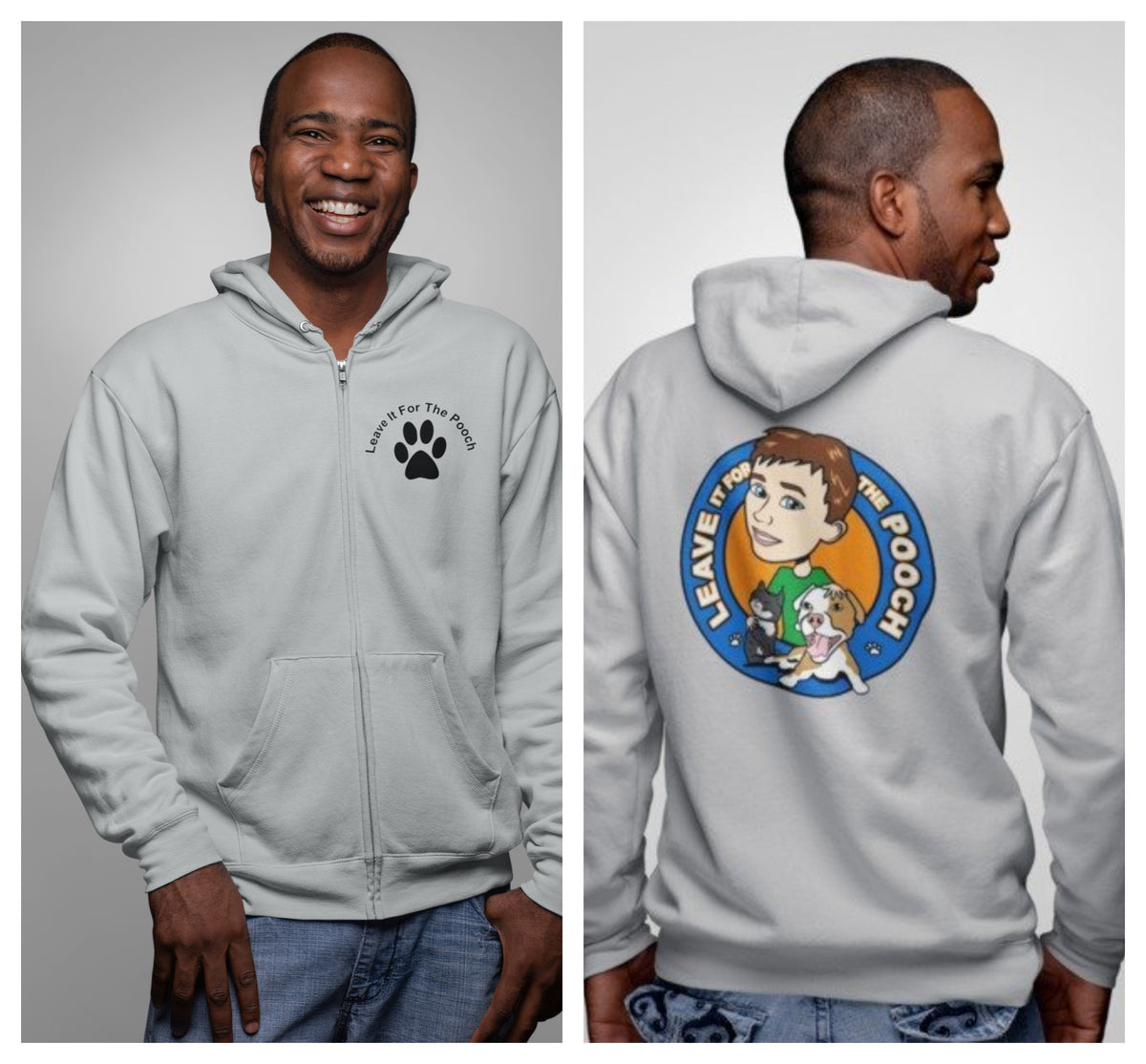 Original Logo Zip Up (Available in several colors) - Ruff Life Rescue Wear