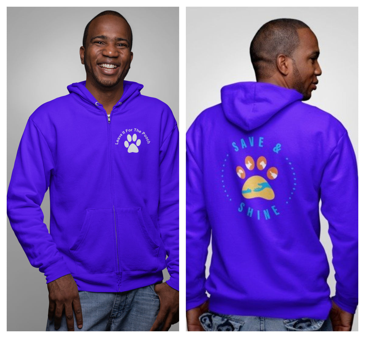 Shine & Save Zip Up (Available in several colors) - Ruff Life Rescue Wear