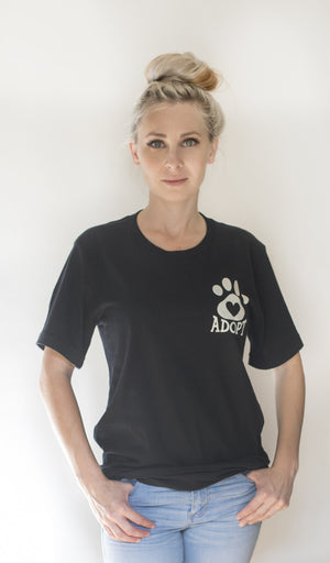 Adopt Unisex Tee - Ruff Life Rescue Wear