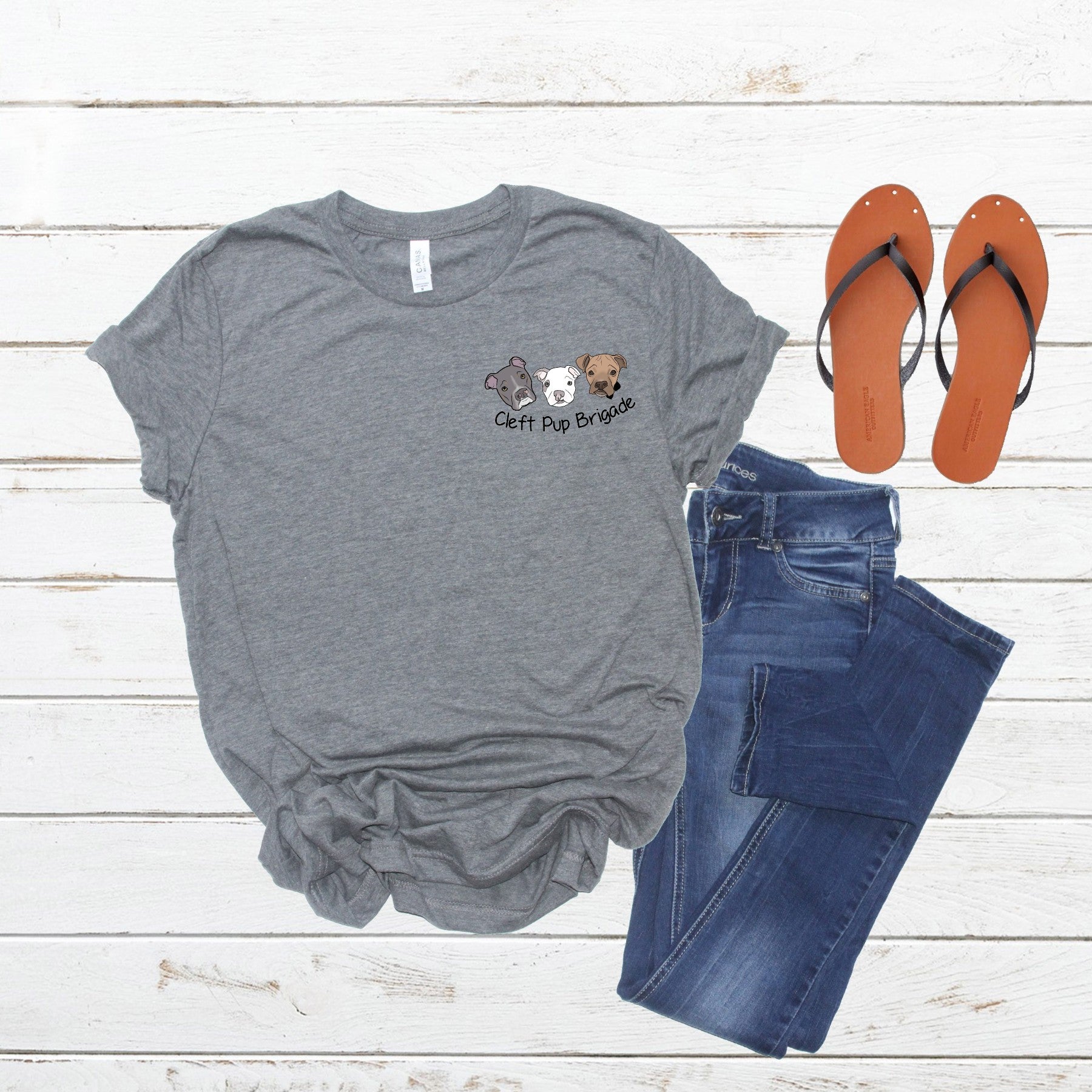 New Cleft Pup Brigade Unisex (small logo) - Ruff Life Rescue Wear