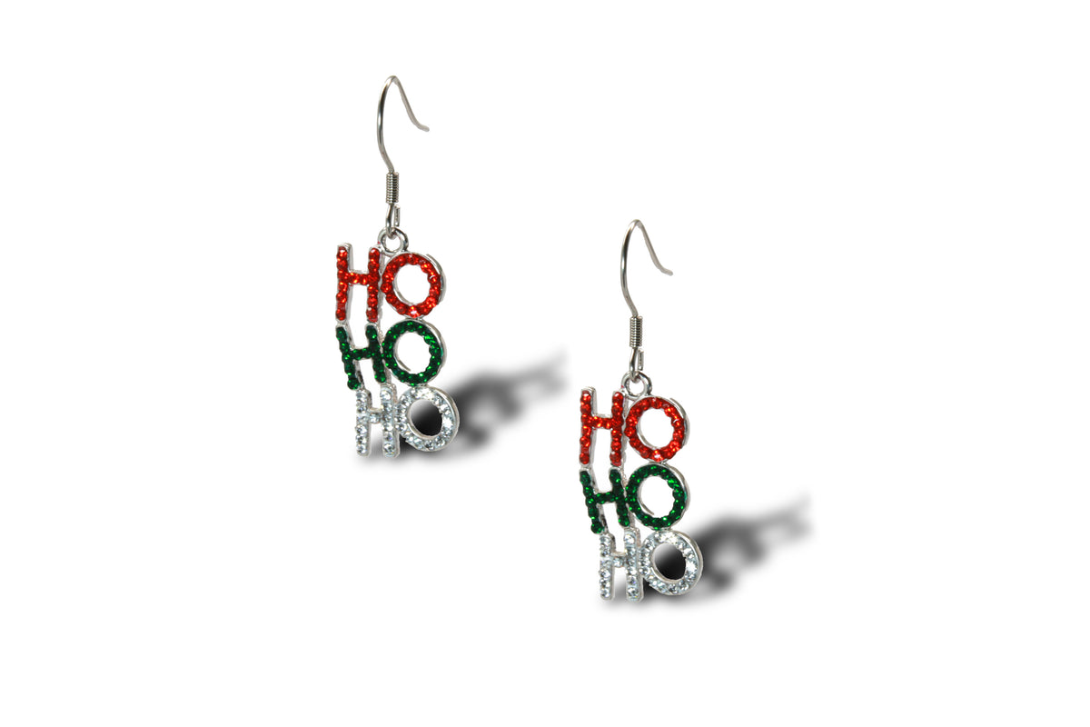 Ho Ho Ho Holiday Earrings! - Ruff Life Rescue Wear