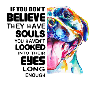Pitty Eyes Flowy Racerback Tank - Ruff Life Rescue Wear