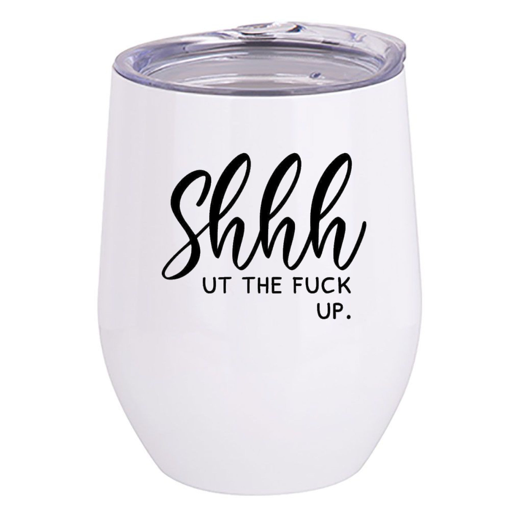 SHHHH Wine Tumbler - Ruff Life Rescue Wear