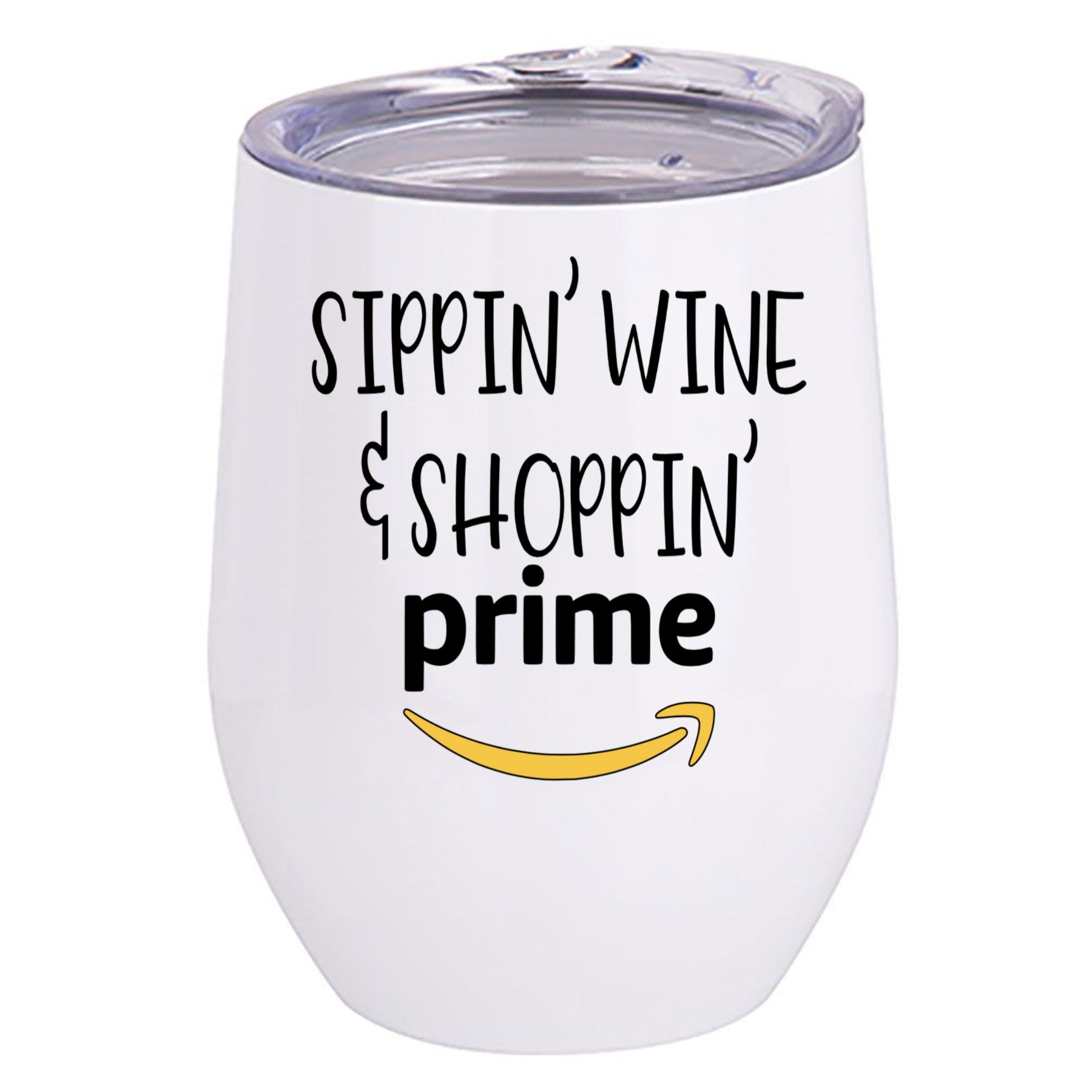 Sippin' Wine Tumbler - Ruff Life Rescue Wear