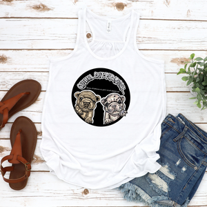 CCPR Colored Logo Flowy Racerback Tank