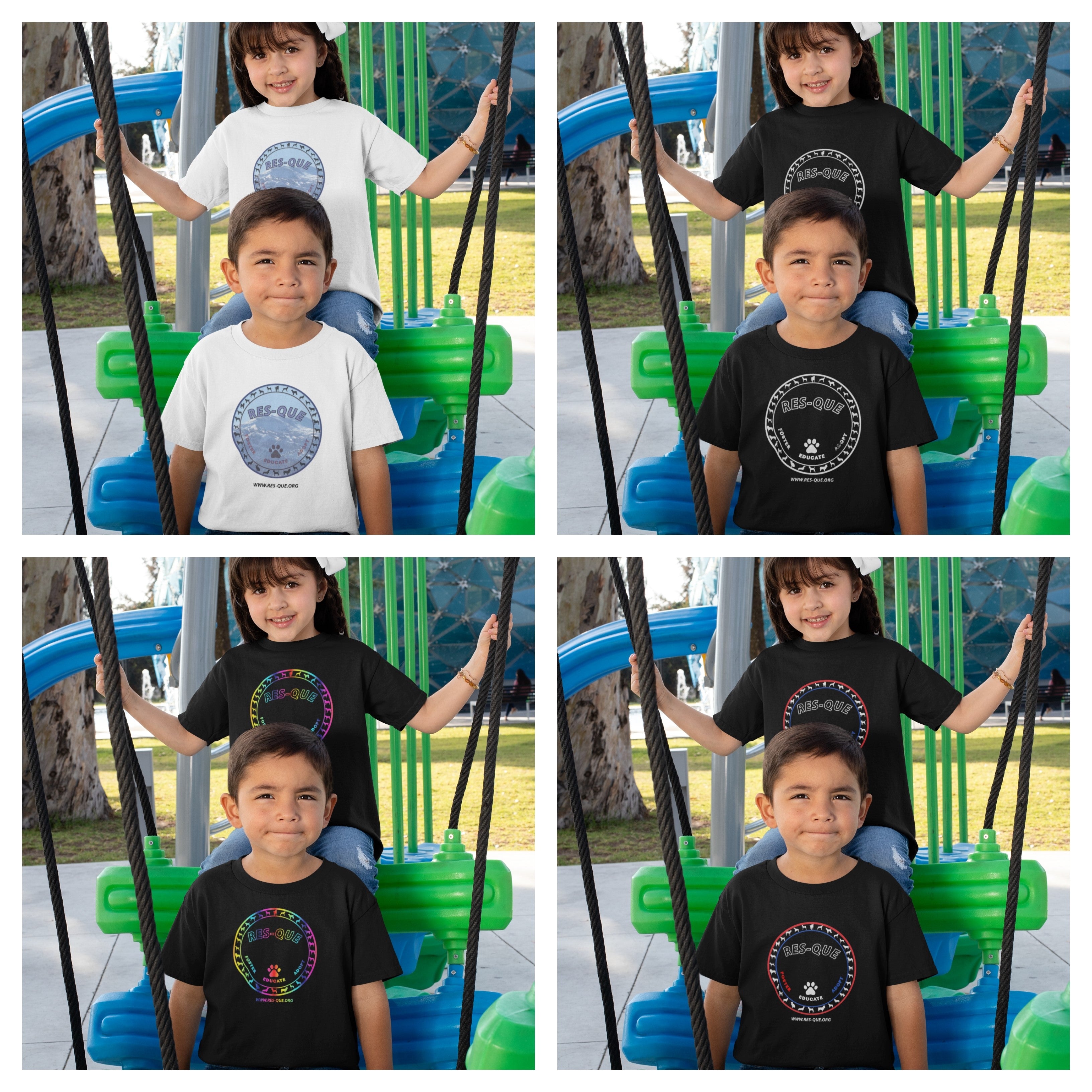 Res-Que Youth Tee - Ruff Life Rescue Wear