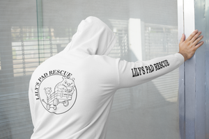 Lily's Pad Zip Up Hoodie - Ruff Life Rescue Wear