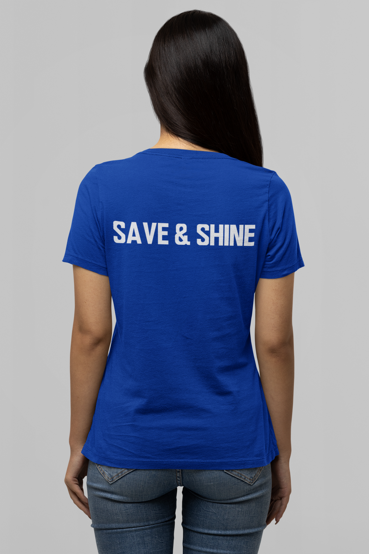 Save & Shine V-Neck - Ruff Life Rescue Wear