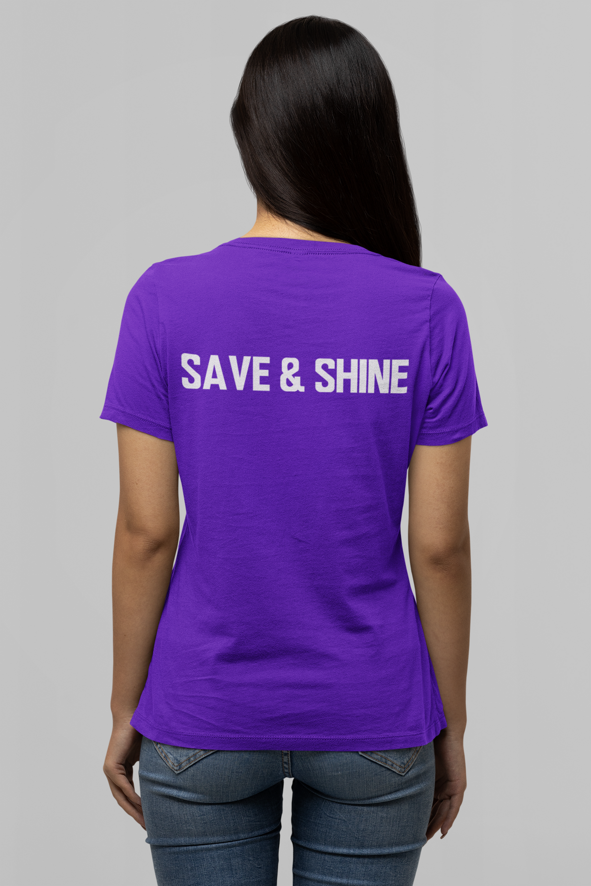 Save & Shine V-Neck - Ruff Life Rescue Wear
