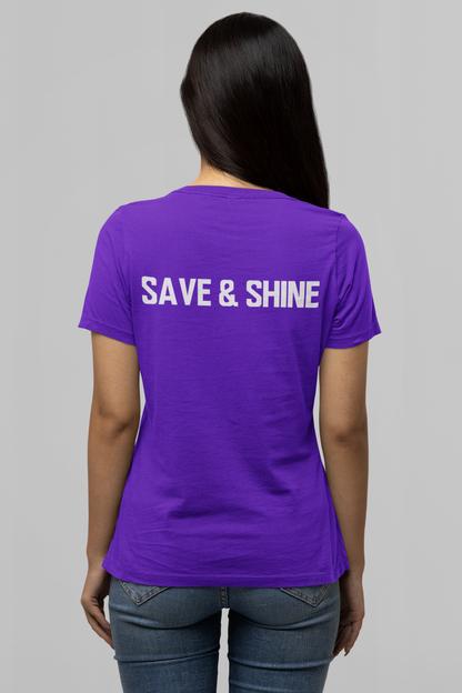 Save & Shine V-Neck - Ruff Life Rescue Wear