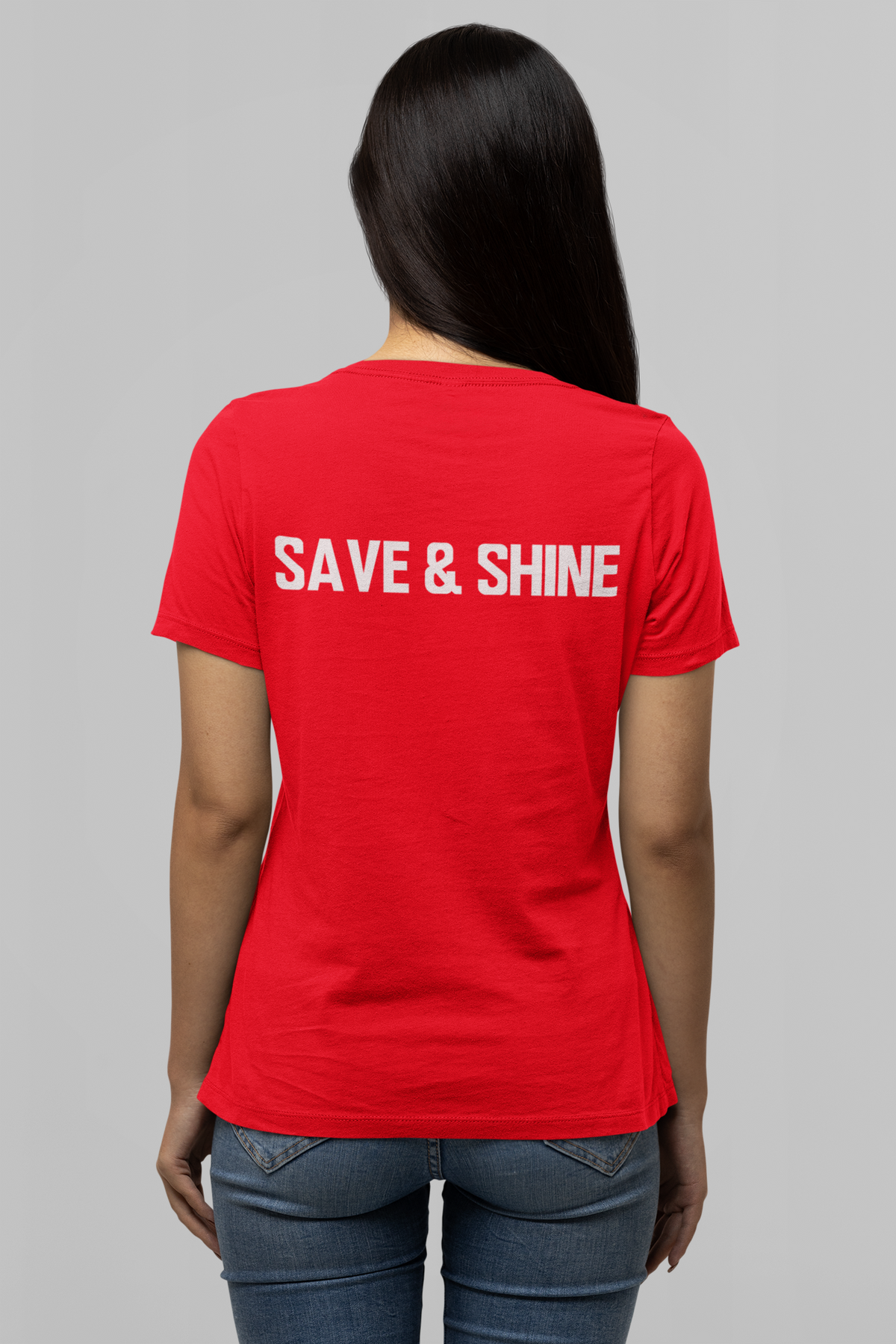 Save & Shine V-Neck - Ruff Life Rescue Wear