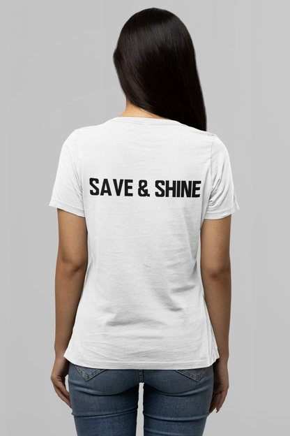 Save & Shine V-Neck - Ruff Life Rescue Wear