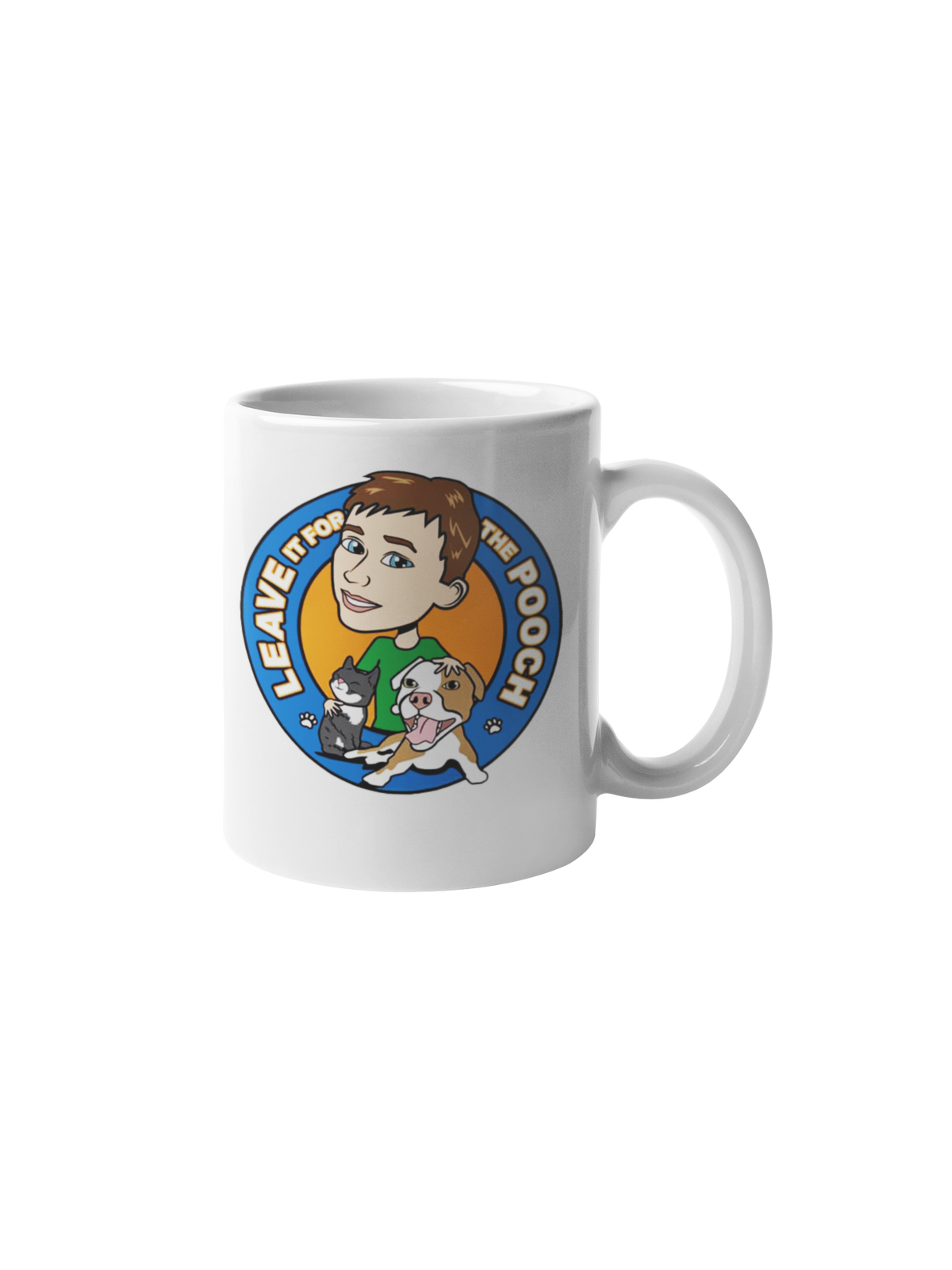 Leave It For The Pooch Coffee Mug - Ruff Life Rescue Wear