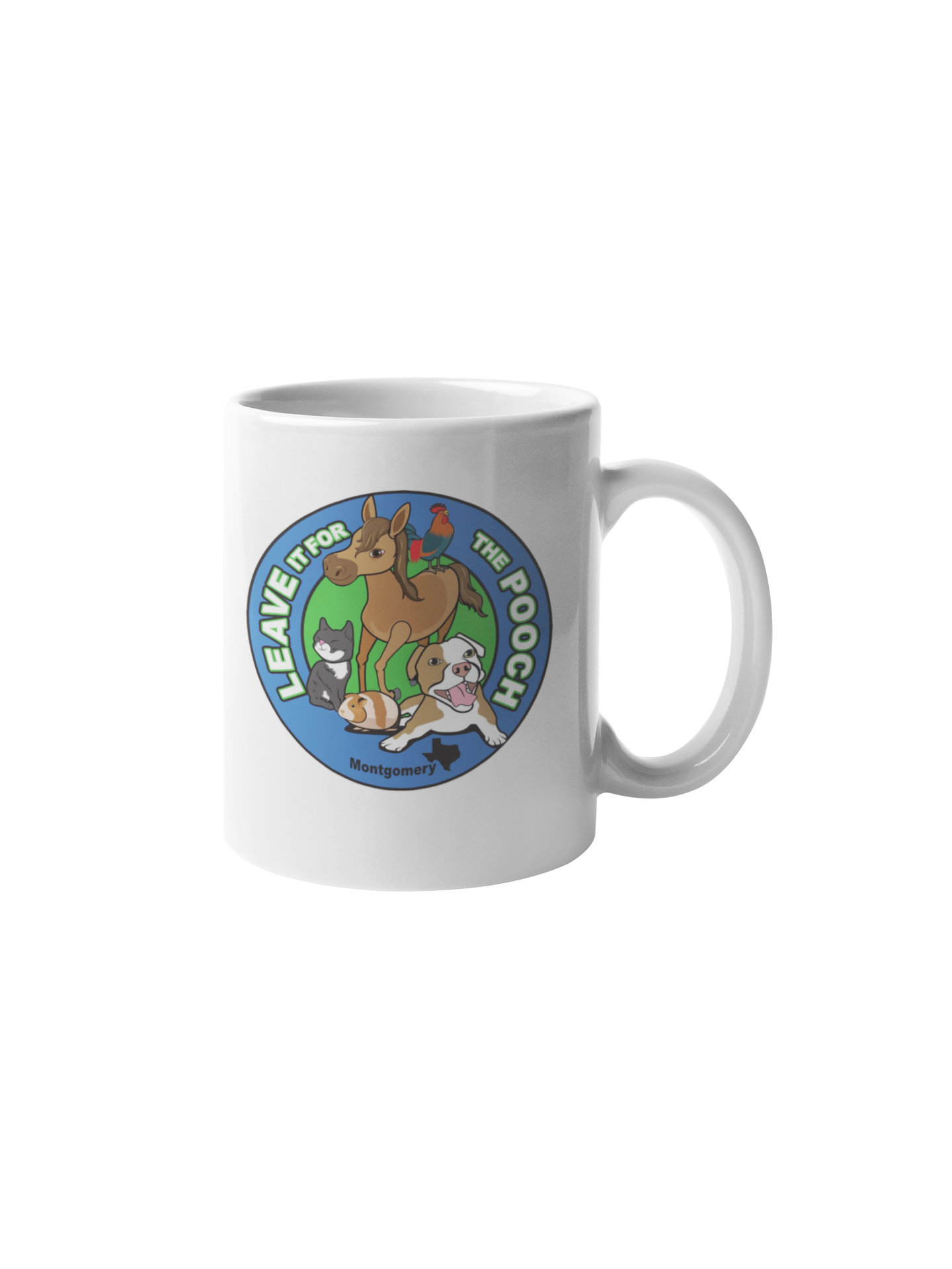 New Logo Leave It For The Pooch Coffee Mug