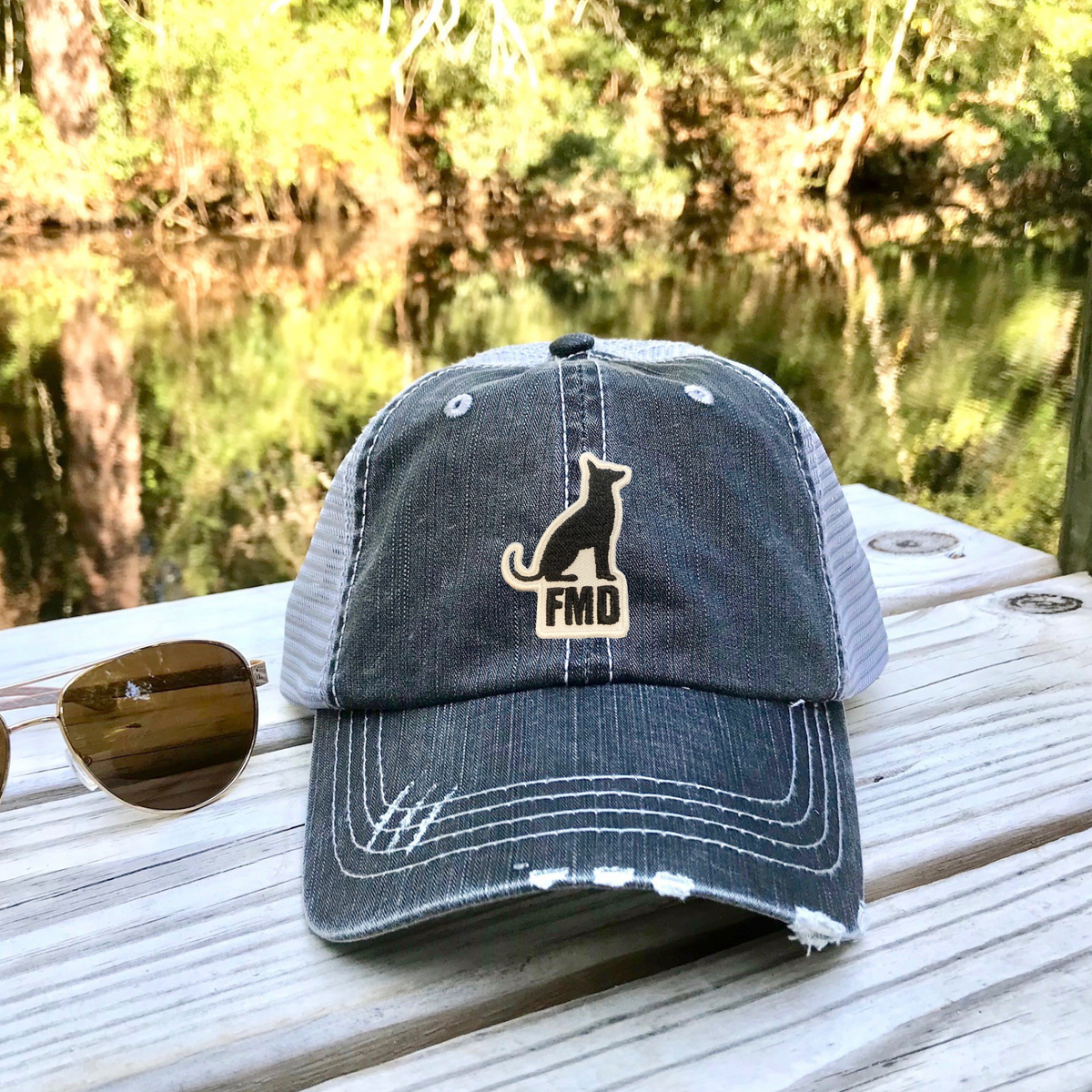 Love & Second Chances Vintage Trucker Caps - Ruff Life Rescue Wear