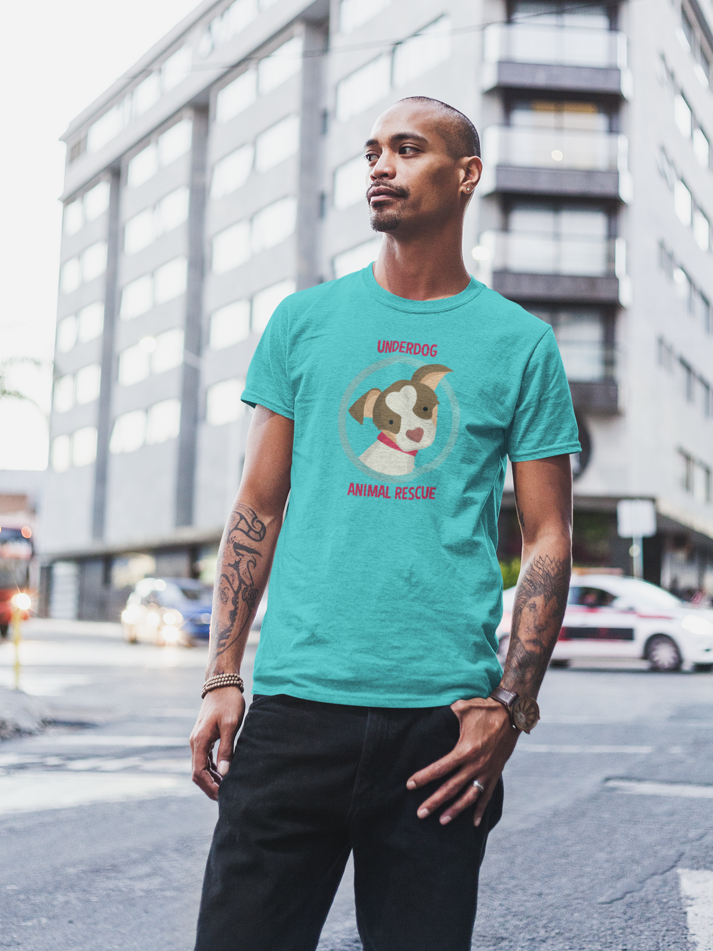 Underdog Unisex Tees - Ruff Life Rescue Wear