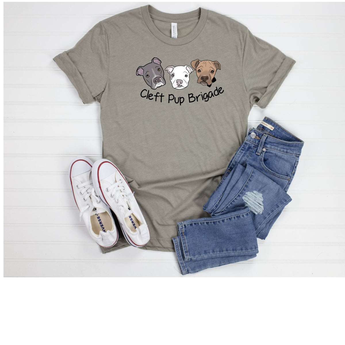 New Cleft Pup Brigade Unisex (large logo) - Ruff Life Rescue Wear