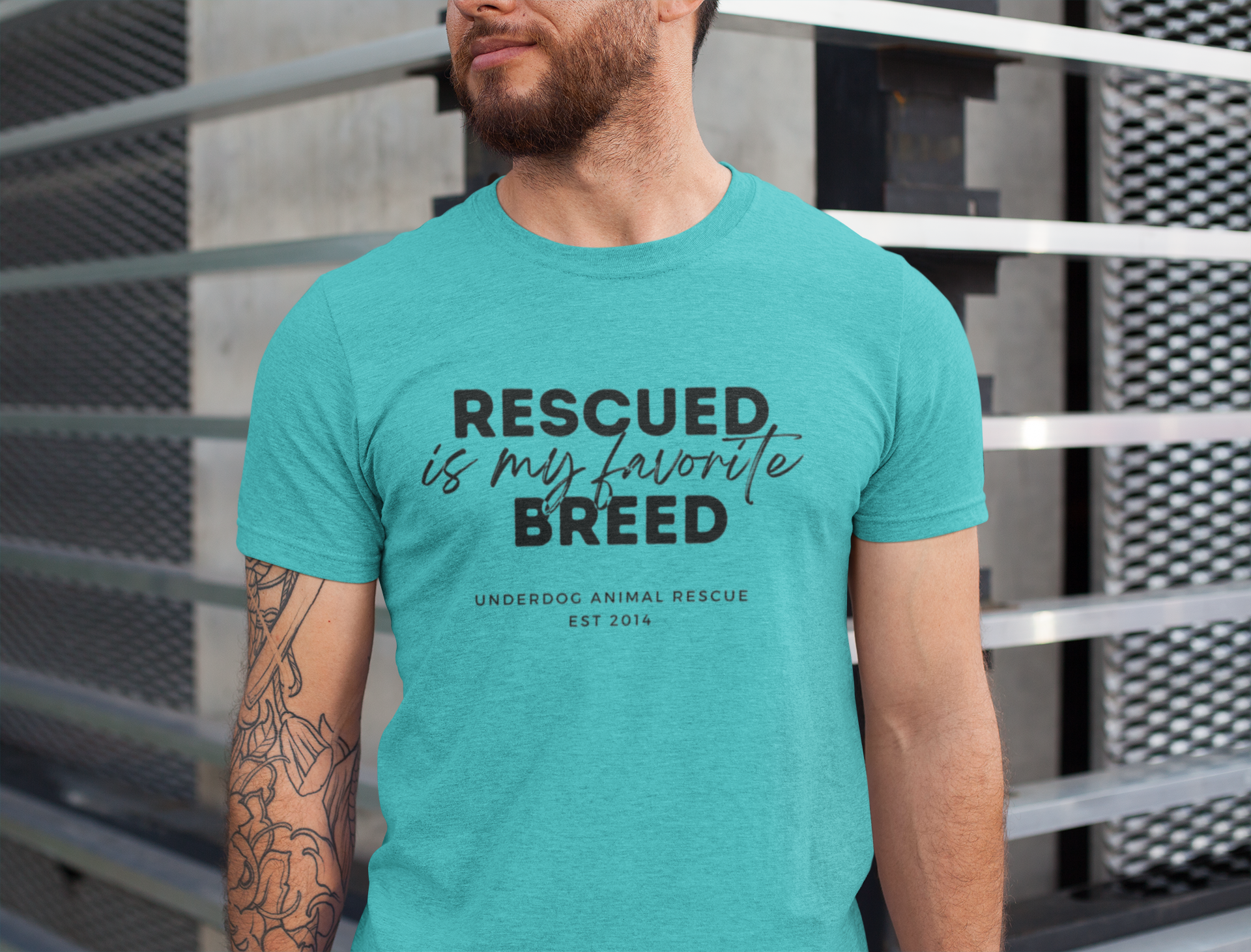 Underdog Rescued Unisex Tees - Ruff Life Rescue Wear
