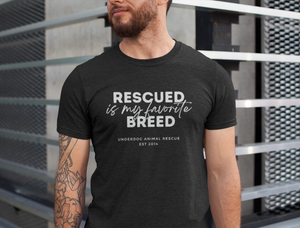 Underdog Rescued Unisex Tees - Ruff Life Rescue Wear