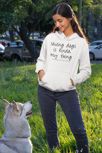 Save Dogs - Unisex Pullover Hoodie - Ruff Life Rescue Wear