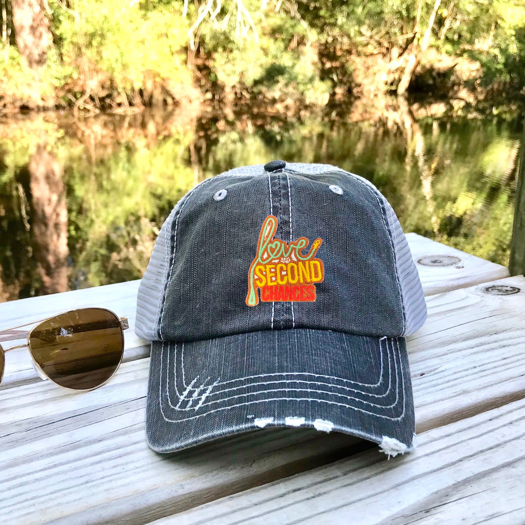 Love & Second Chances Vintage Trucker Caps