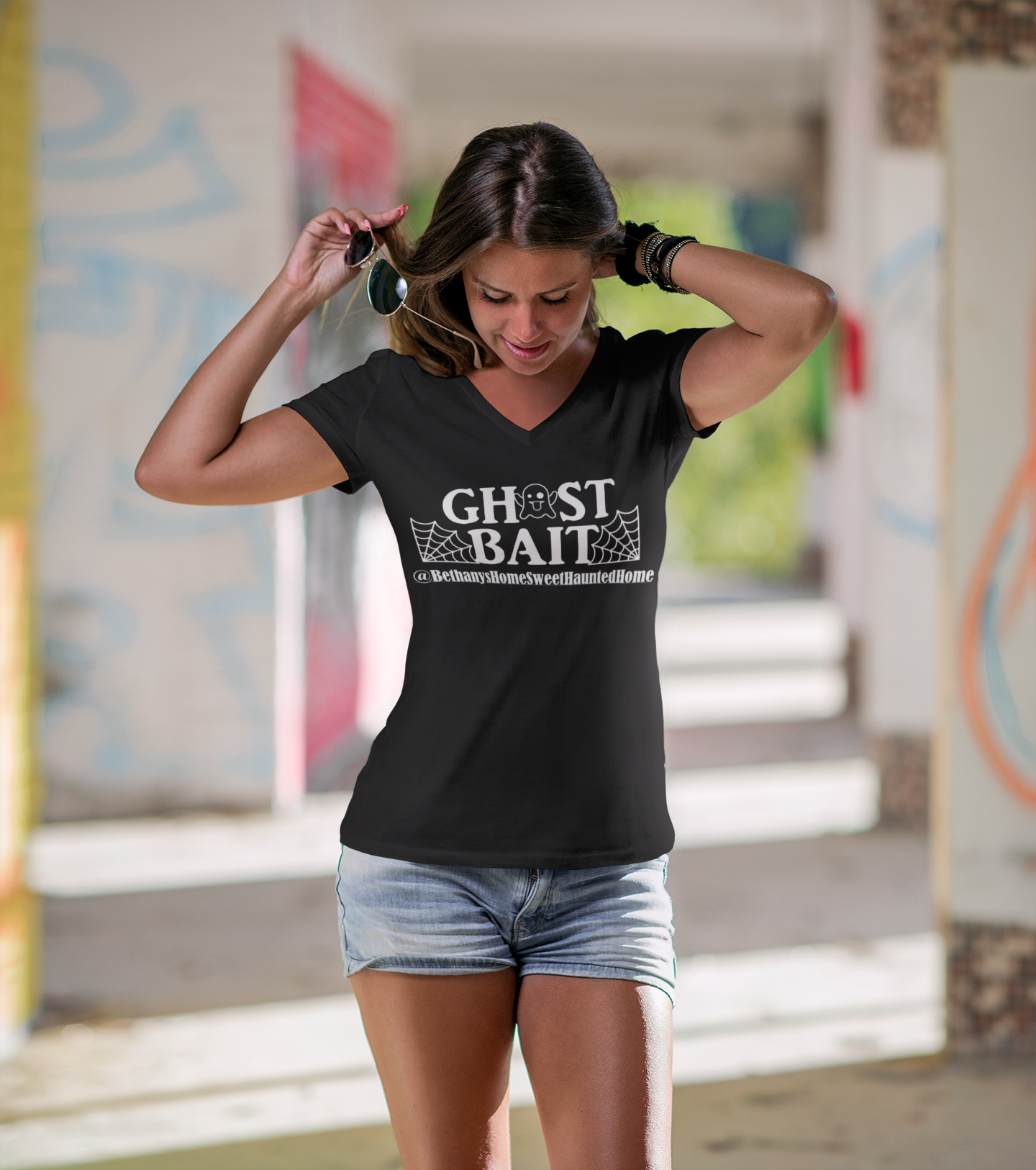 Bethany's Relaxed V-Neck T-Shirt