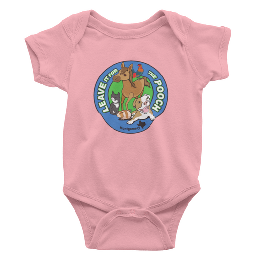 New Logo Leave It For The Pooch Onsie - Ruff Life Rescue Wear