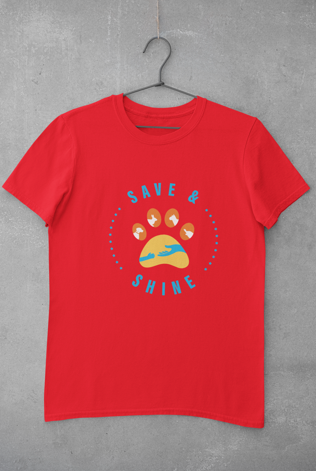 Save and Shine Youth Tee - Ruff Life Rescue Wear