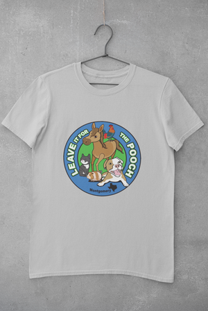 New Logo Leave It For The Pooch Youth Tee