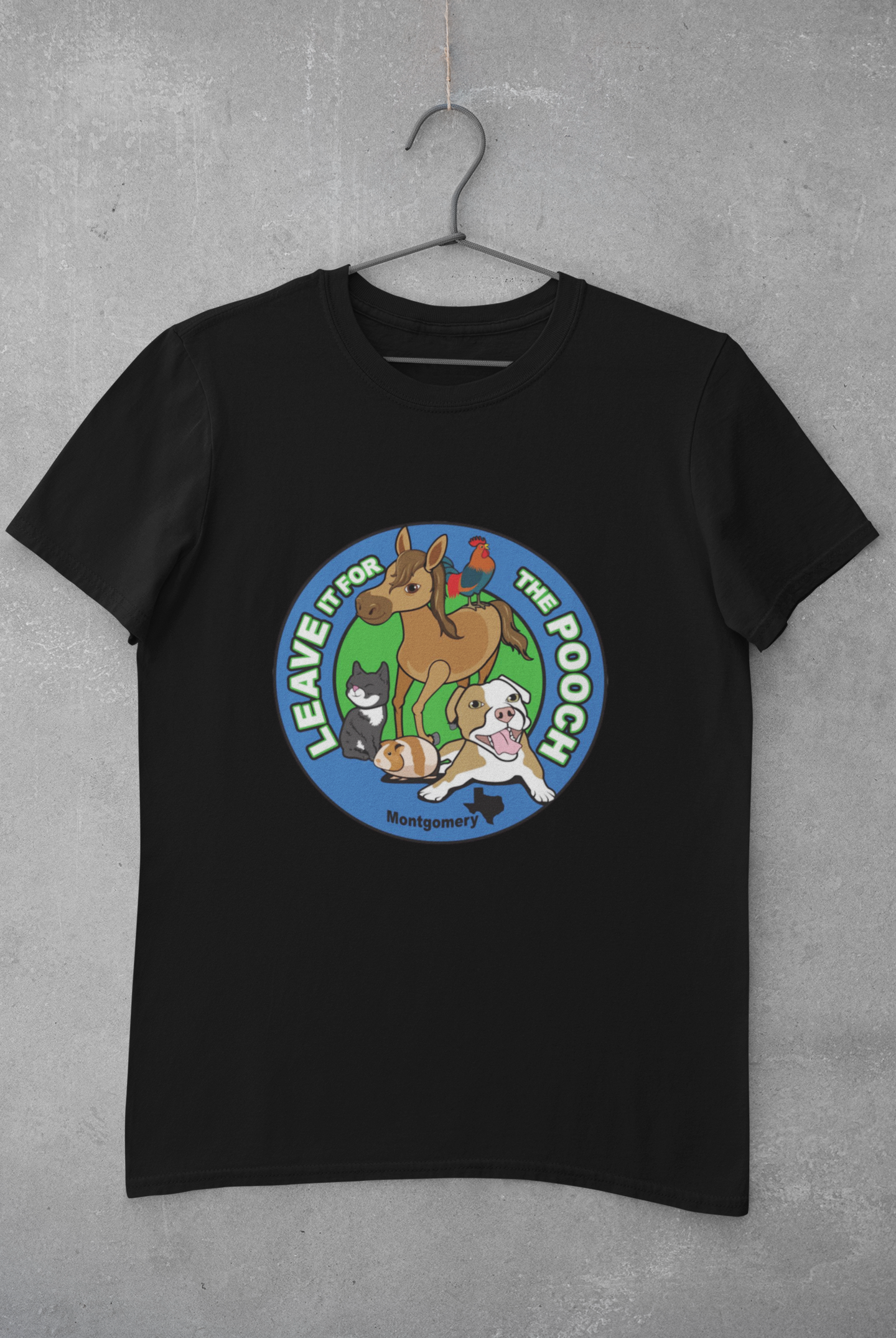 New Logo Leave It For The Pooch Youth Tee