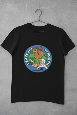 New Logo Leave It For The Pooch Youth Tee